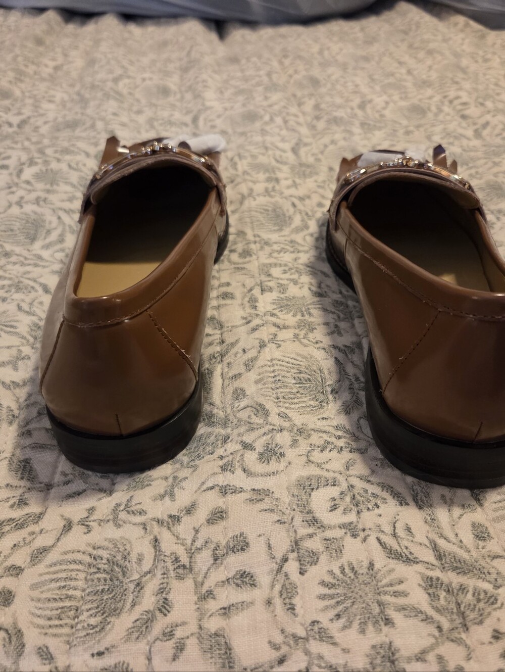 Talbots Brown Tassel Fringe Loafers - Picture 5 of 5